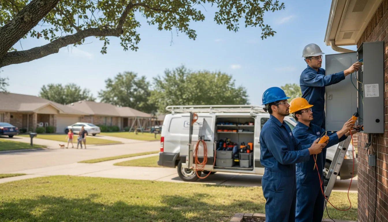 Certified electrician providing emergency electrical services in Crest Hill, IL